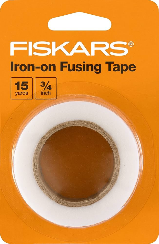 Fiskars Iron on Fusing Tape, 3/4 inch and 15 yards White | Amazon (US)