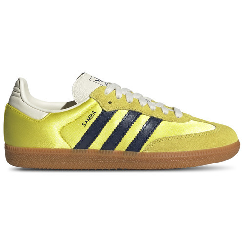 adidas Originals Womens adidas Originals Samba - Womens Shoes Yellow/Navy Size 08.5 | Foot Locker (US)