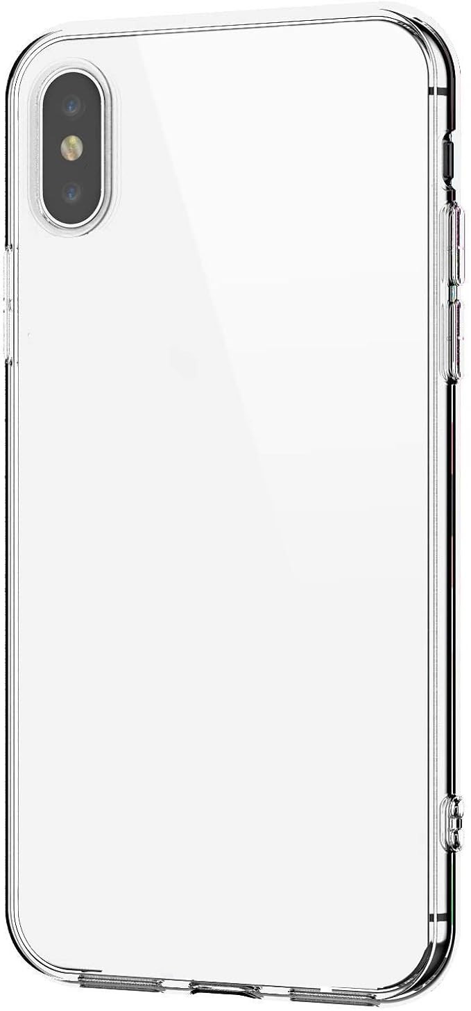 Case Compatible with iPhone X XS Max Clear Thin Soft TPU Slim Plating Protective | Amazon (US)