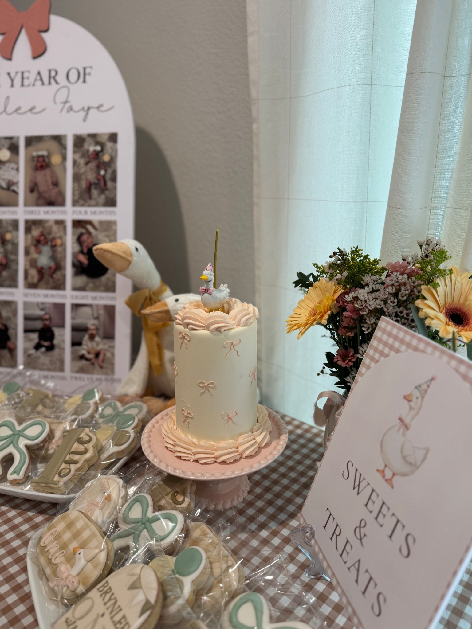 One Silly Goose
First birthday party 
Baby girl birthday 
Cake topper 
Goose decor

#LTKmomlife #LTKBaby #LTKKids