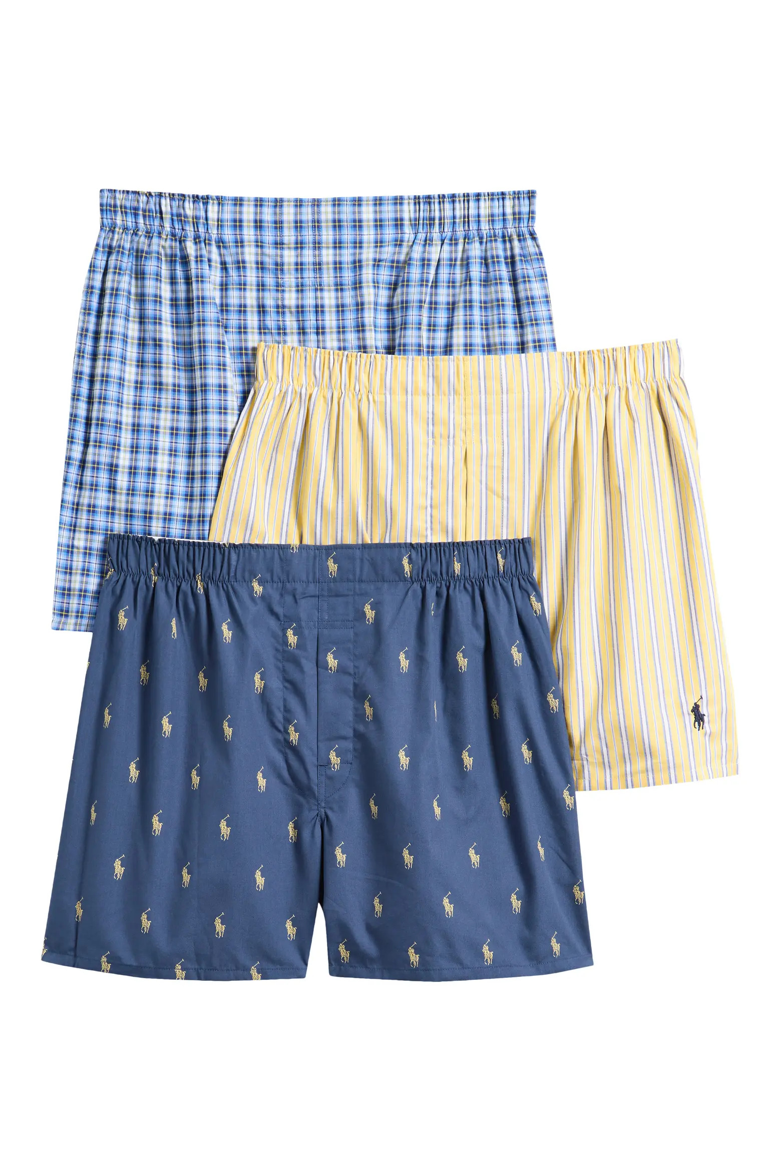 Classic Fit Assorted 3-Pack Cotton Boxers (Men) | Nordstrom | Nordstrom