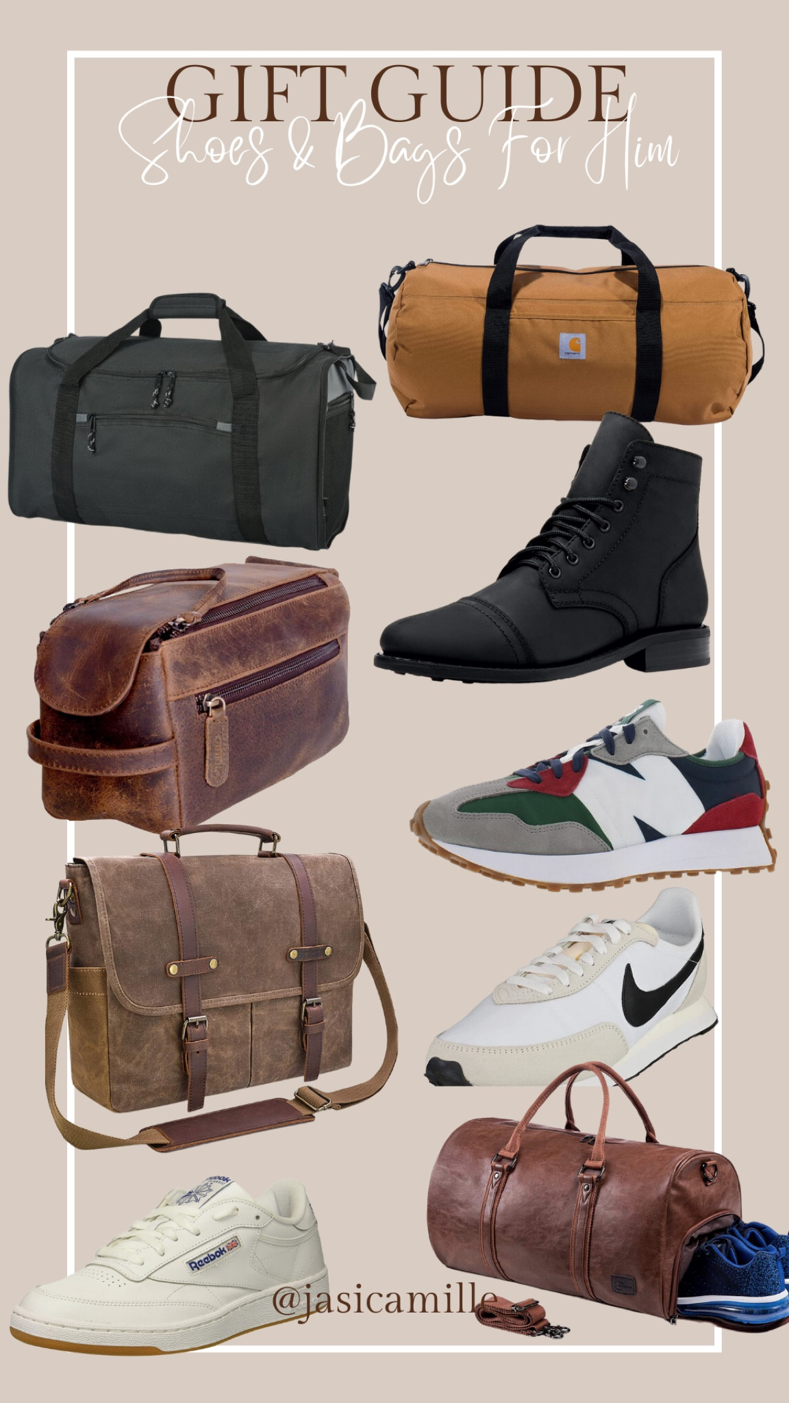 Men’s shoes and bags to either travel with or head to the gym are perfect for the men in your life for the holidays! Gift guide for me ! 

#LTKHoliday #LTKmens #LTKGiftGuide