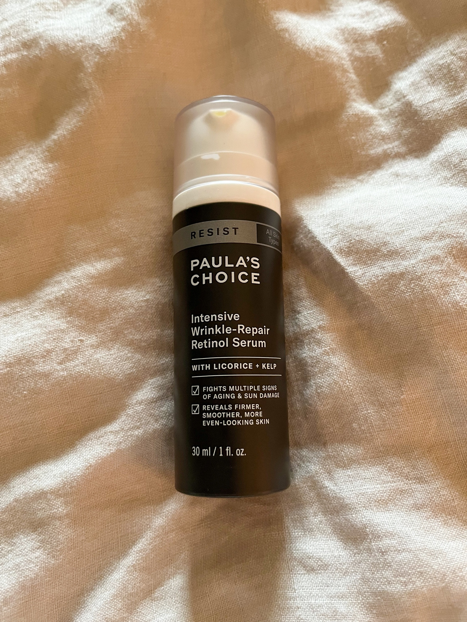 I just started using this & I’m obsessed! It is silky, smooth & feels so good going on your skin. I had a few breakouts on my chin area & I woke up with them dried out & flat after using this. You can’t go wrong with Paula’s choice. 
.
.
Over 40, skincare, anti aging skin care, retinol serum, wrinkle fighter, clean beauty





#LTKxNSale #LTKtravel #LTKunder50 #LTKunder100 #LTKstyletip #LTKFind #LTKbeauty #LTKSeasonal