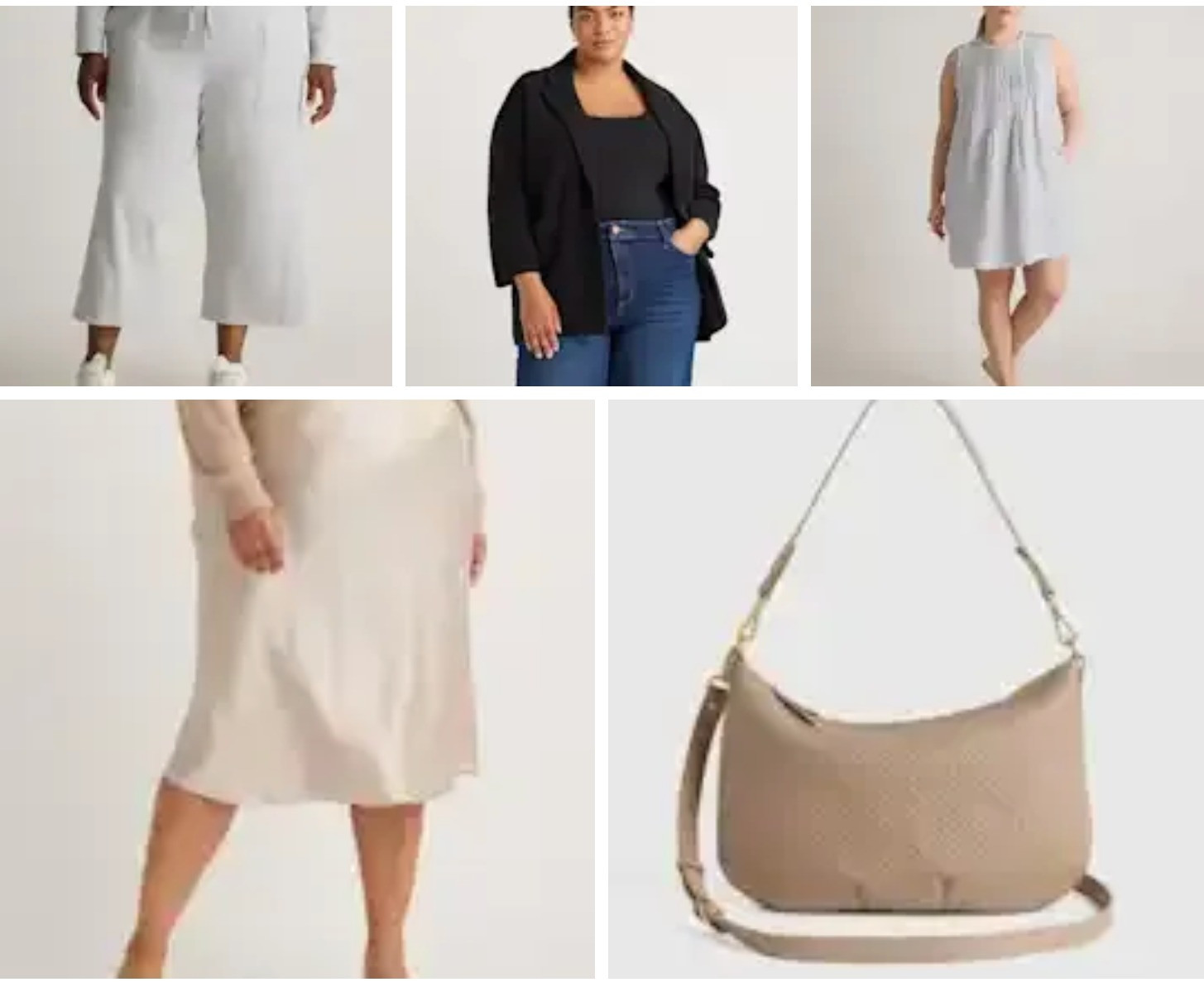 extended sized pieces from quince - I'm on the bubble of extended and standard, so I might order both to see what sizes work best on me since I've never tried the brand.  

 #LTKMidsize #LTKFindsUnder100 #LTKPlusSize