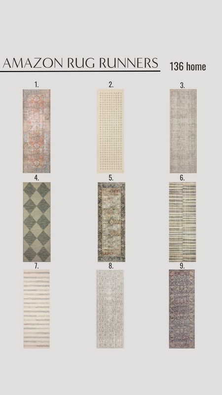 Amazon Rug Runners #amazon #amazonhome #rug #rugrunner #interiordesign #interiordecor #homedecor #homedesign #homedecorfinds #moodboard 

#LTKhome #LTKstyletip #LTKfindsunder100