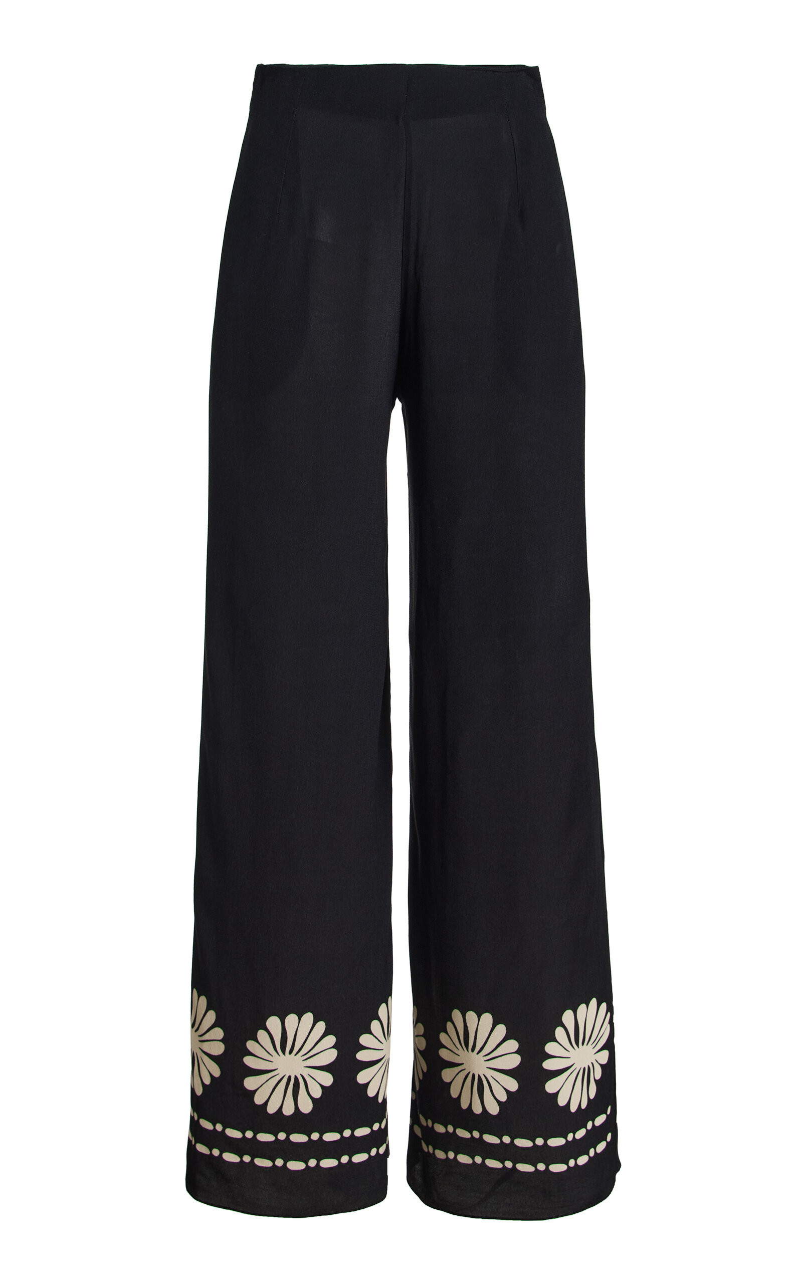 Toya Printed Crepe Wide-Leg Pants | Moda Operandi (Global)