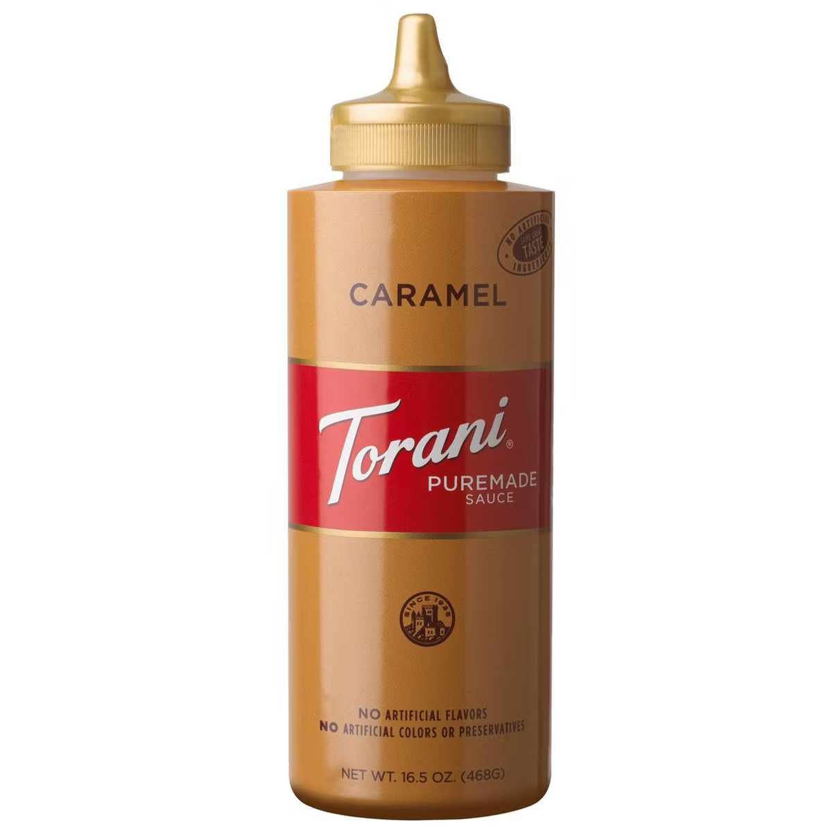 Torani PUREMADE Caramel Sauce for Coffee Lattes and Milkshakes - 16.5oz | Target