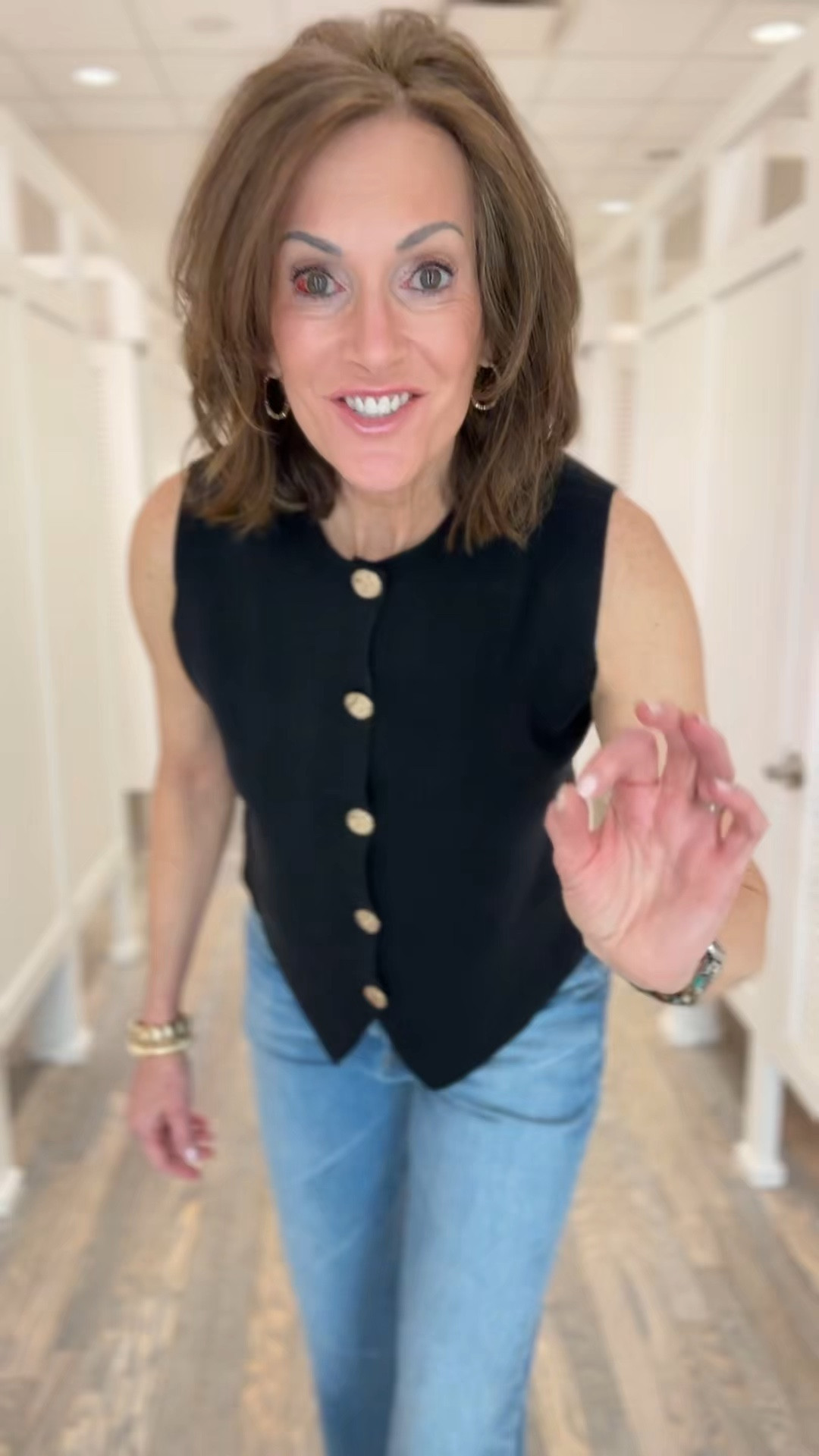 Sweater vest - large 
Wide leg button fly Jeans - 28/6

Date night
Spring style Vacation style


#LTKSaleAlert #LTKOver40 #LTKMidsize