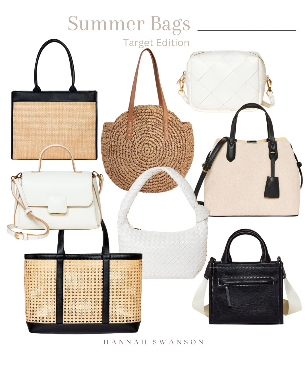 Summer bag, handbag, beach bag, target bags, women’s bags, purse.

#LTKStyleTip #LTKSeasonal #LTKWorkwear