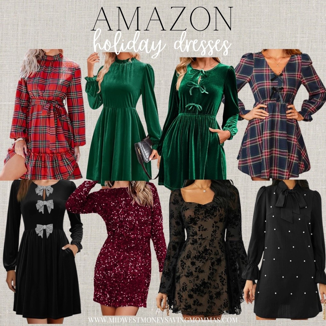 Holiday party dresses

Amazon fashion  plaid dress  velvet dress long sleeve dress  bows  pearls 

#LTKootd #LTKSeasonal #LTKHoliday