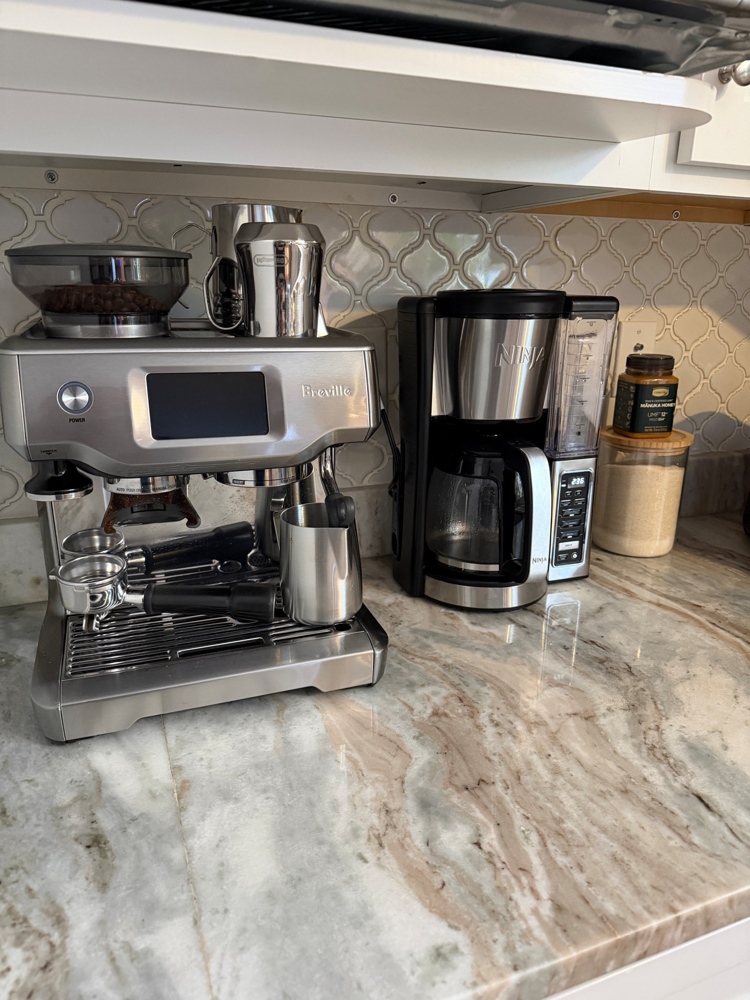 New coffee machine obsession ☕️✨ Just upgraded my morning routine with this Ninja coffee maker and I’m honestly impressed. Super hot coffee, fast brew, sleek countertop look, and perfect for busy mornings at home. If you love strong coffee, easy at-home brewing, and cozy kitchen vibes, this one is it. Elevating my daily coffee ritual, home essentials, and kitchen must-haves one cup at a time 🤍

#LTKHome #LTKmorningroutine