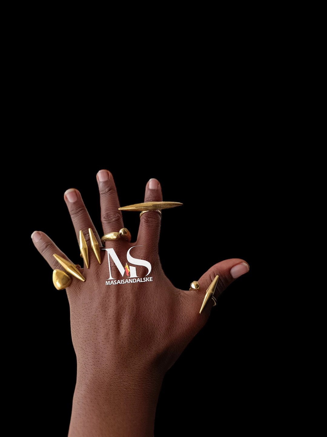 5 African Brass Rings , Wholesale Brass Rings , African Continent Adjustable Brass Rings , Boho R... | Etsy (US)