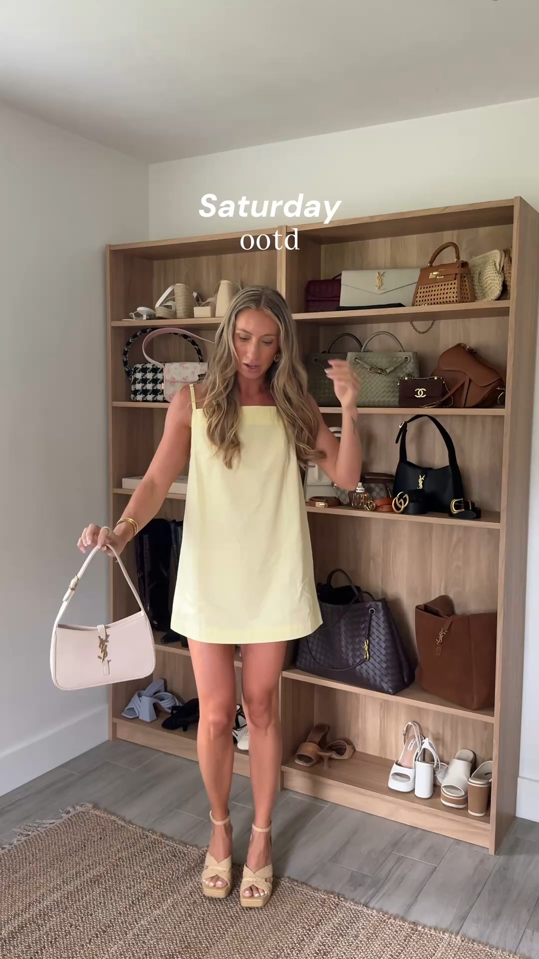 Little butter yellow dress moment for a bridal shower 🧈

Dress size small 
Shoes: true to size 
#bridalshower #casualootd #dolcevita 

#LTKFindsUnder50 #LTKStyleTip #LTKFindsUnder100