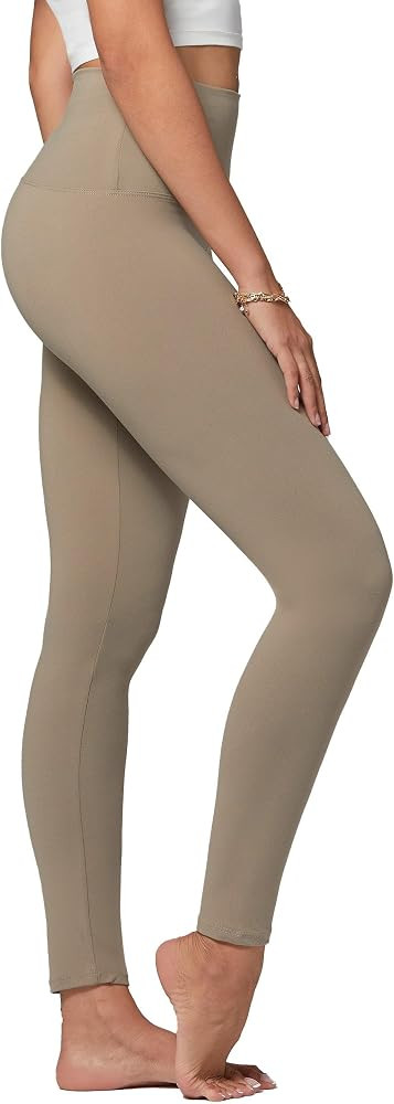 Conceited Leggings for Women - Full Length, Biker Shorts and Capri's - 5" Waistband - Regular and... | Amazon (US)