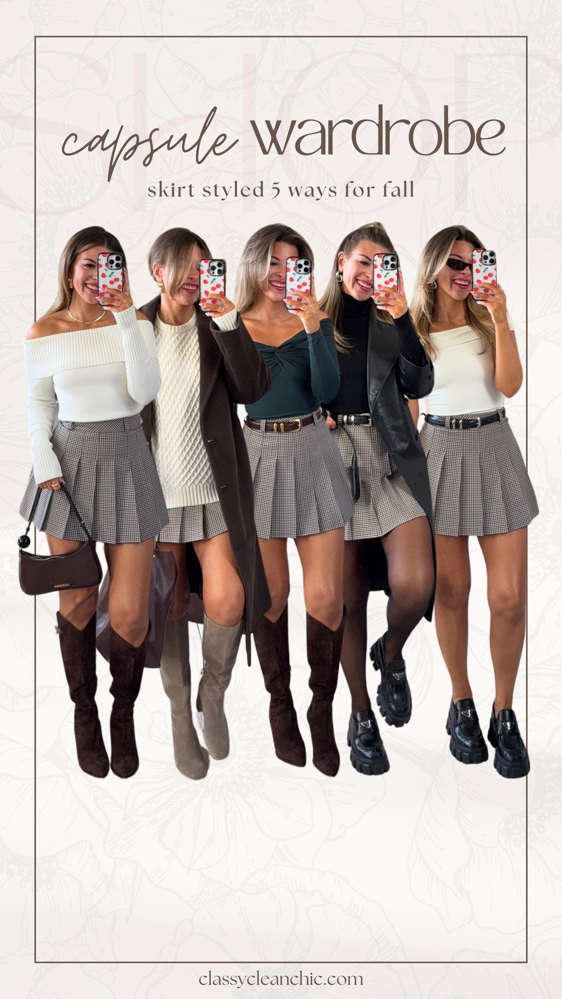 Aritzia plaid skirt capsule collection fall transitional looks for everyday 

@aritzia #aritziapartner

Wearing my usual small in all tops and a 2 in skirt  

#LTKSeasonal #LTKStyleTip #LTKFindsUnder100