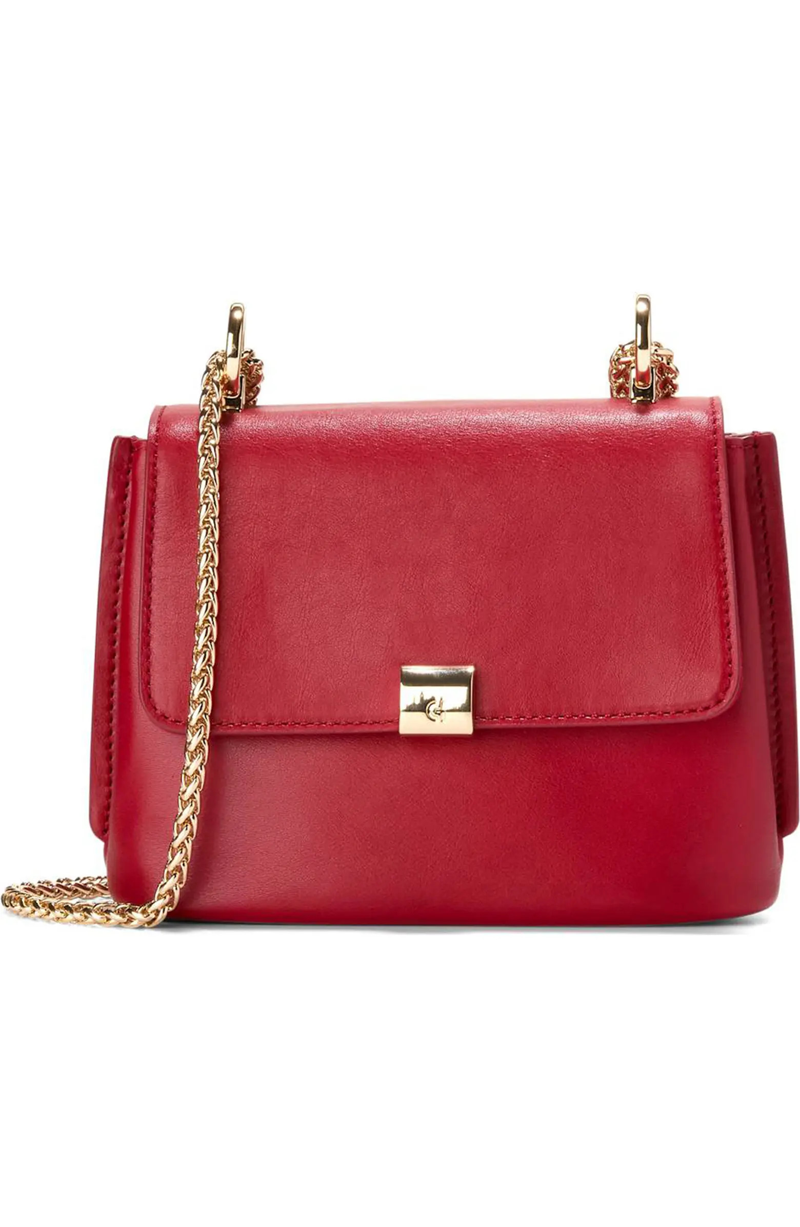 Mini Convertible Chain Leather Bag | Nordstrom