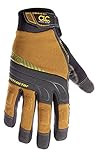 CLC Custom Leathercraft 160X Contractor XtraCoverage Flex Grip Work Gloves, Extra Large | Amazon (US)