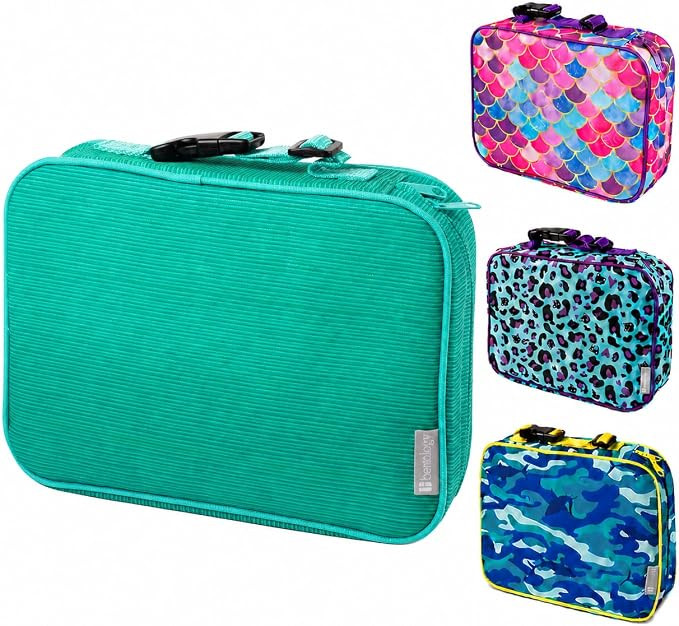 Bentology Kids Insulated Lunch Box for School with Reinforced Support Frame | Reusable Lunch Bag ... | Amazon (US)