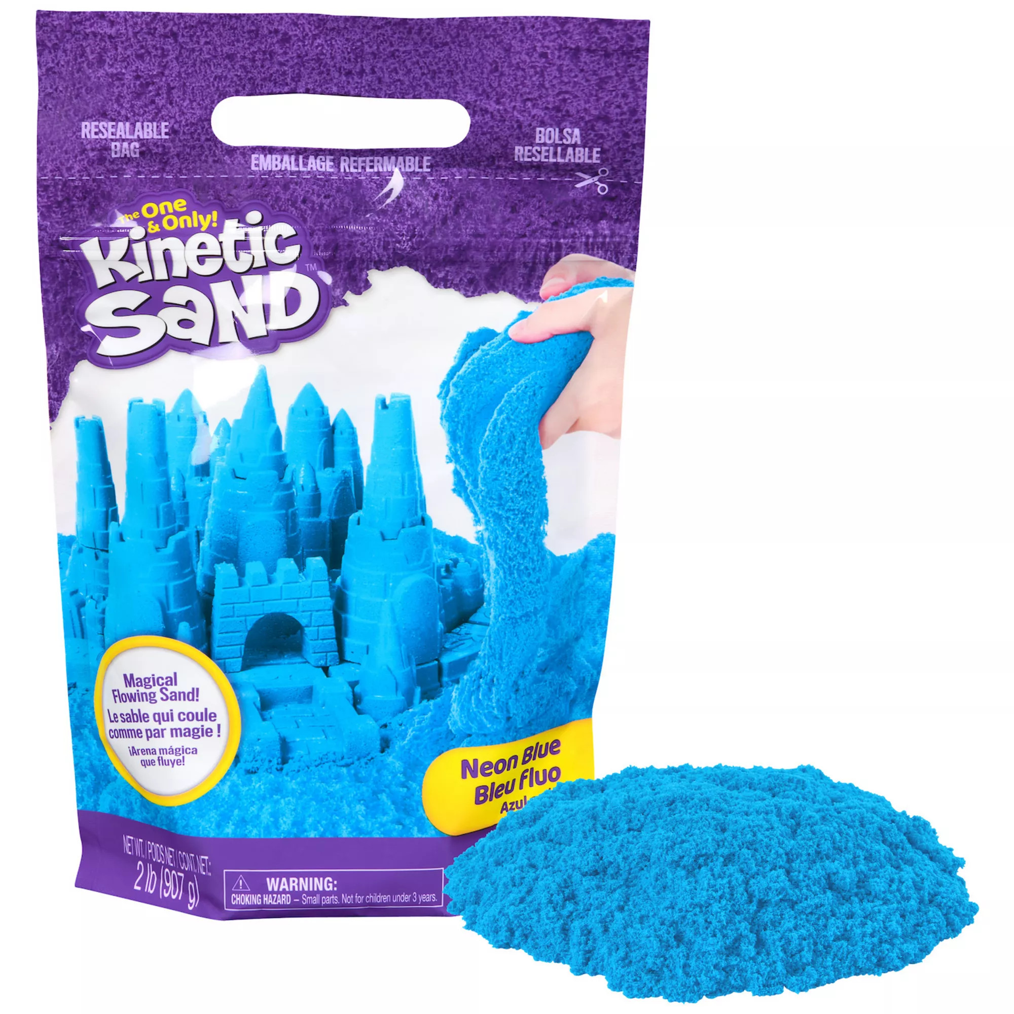 KINETIC SAND 2-lb. Moldable Sensory Play Sand in Resealable Bag | Kohl's