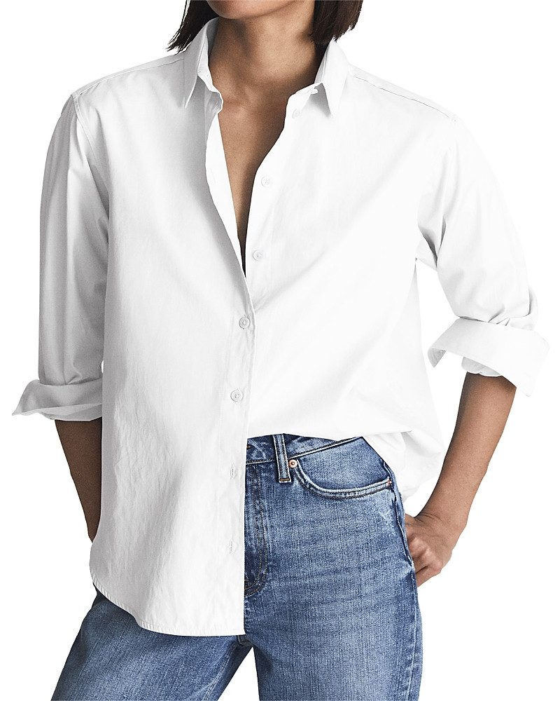 Reiss Jenny Cotton Shirt | Bloomingdale's (US)