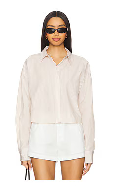 Crop Ex-Boyfriend Shirt
                    
                    Favorite Daughter | Revolve Clothing (Global)