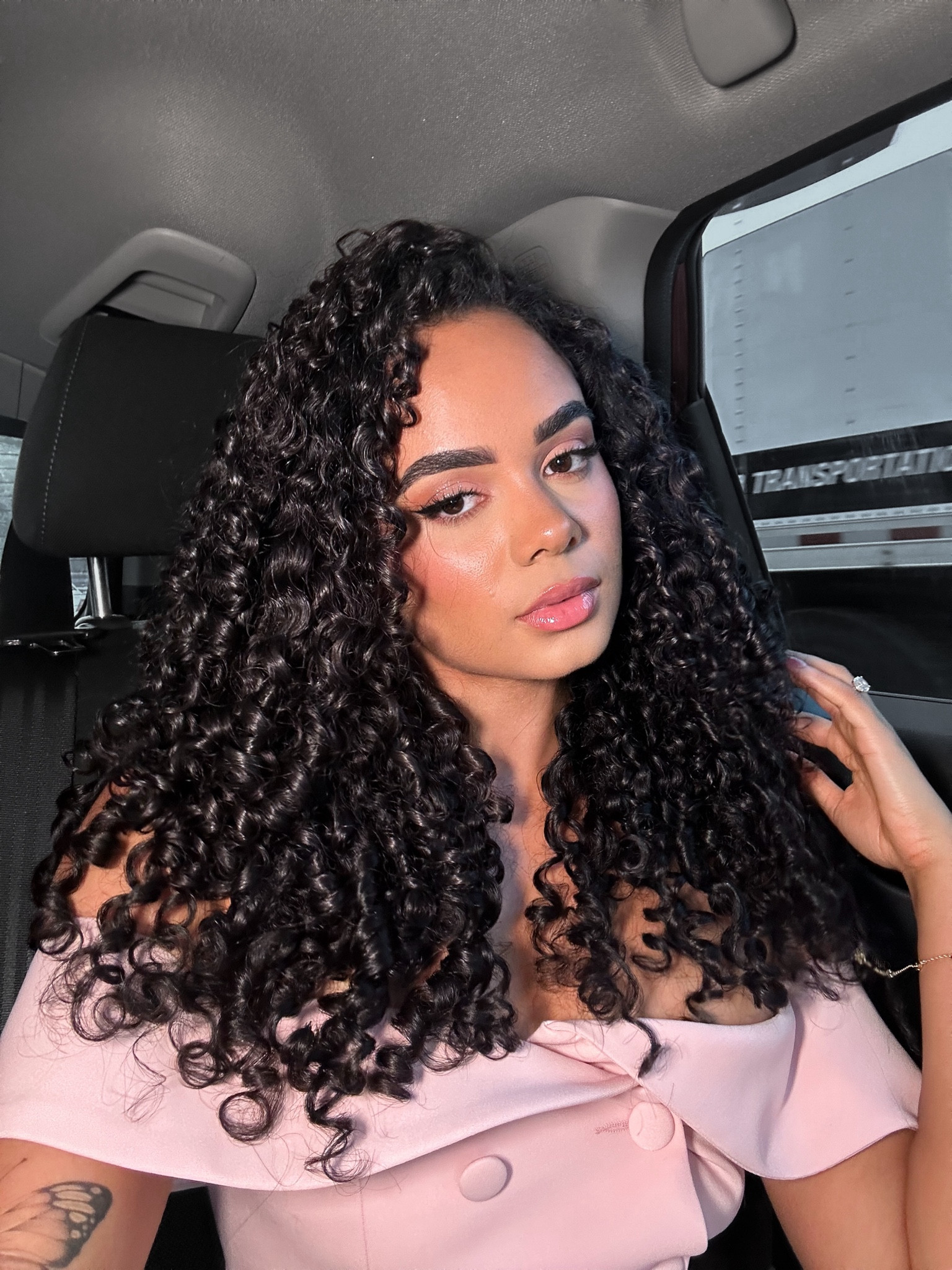 CURRENT CURLY HAIR ROUTINE