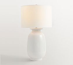 Mccoy Ceramic Tall Table Lamp, White (29") | Pottery Barn (US)