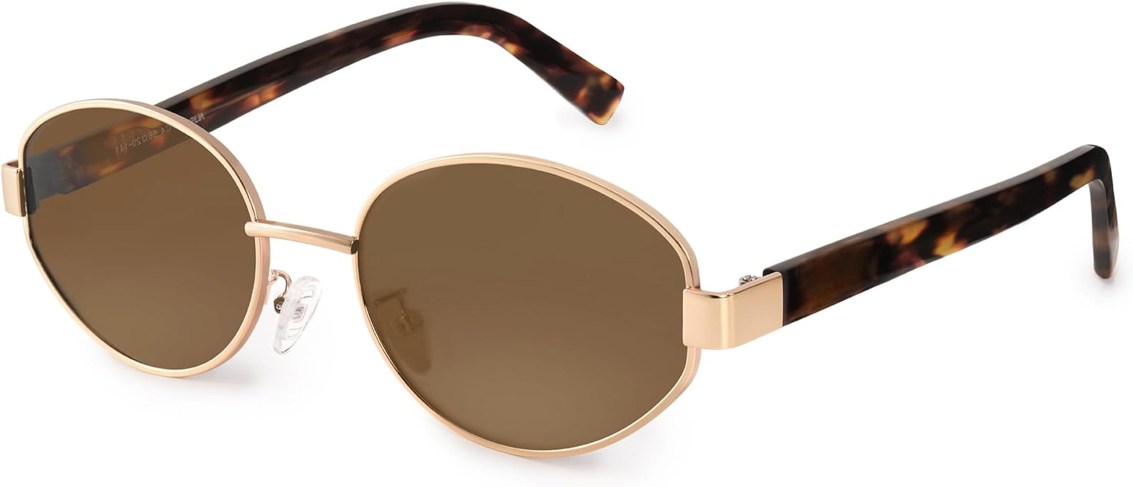 FURTALK Retro Oval Sunglasses Womens UV400 Protection Trendy Sun Glasses Sunnies Shades FT8219 | Amazon (US)
