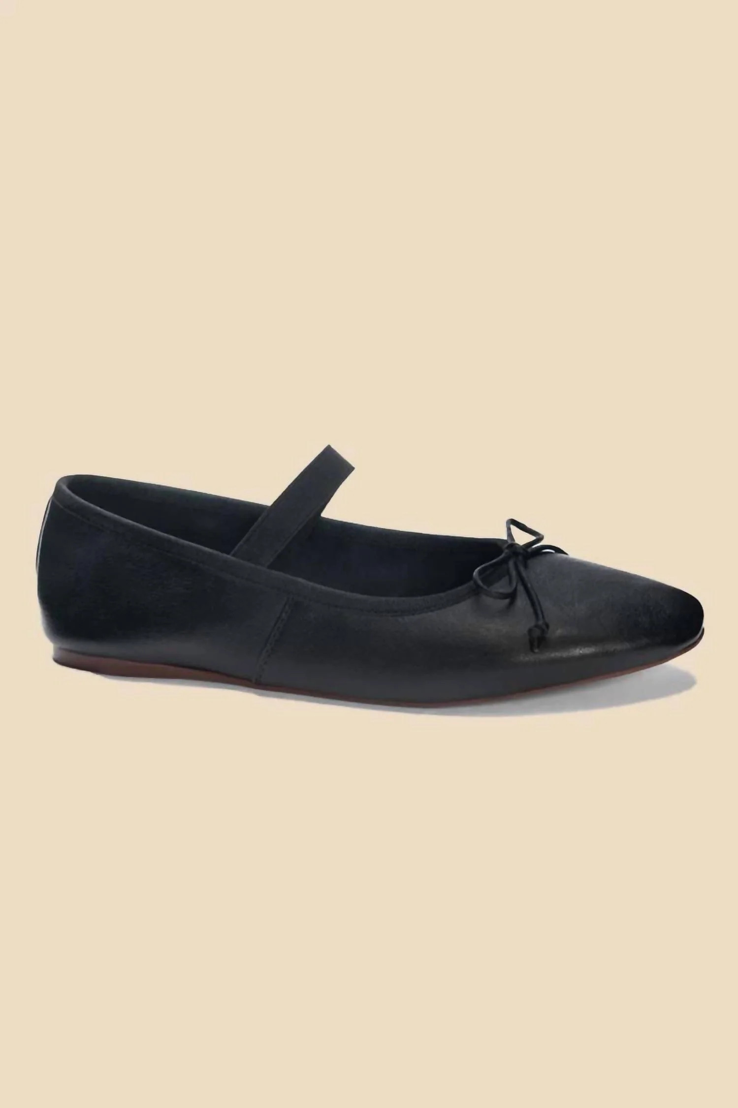 Women's Audrey Ballet Flat In Black | Shop Simon
