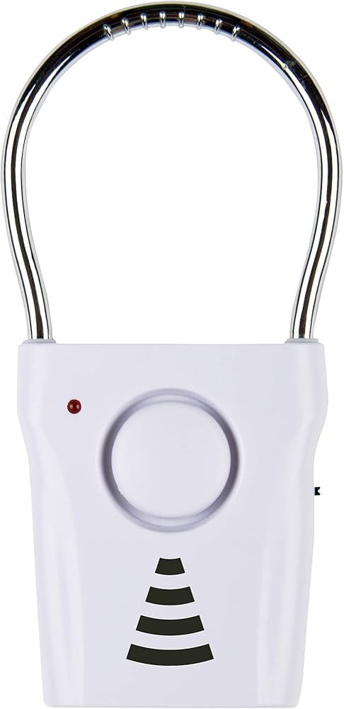 SABRE 110dB Door Handle Alarm, Extremely Loud Wireless Alarm Audible Up To 680 Ft Away, Hangs Off... | Amazon (US)