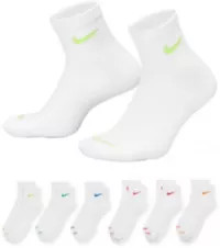 Nike Dri-FIT Everyday Plus Cushioned Training Ankle Socks | DICK'S Sporting Goods