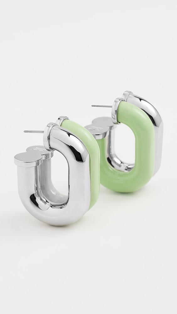 Large Link Bicolor Earrings | Shopbop