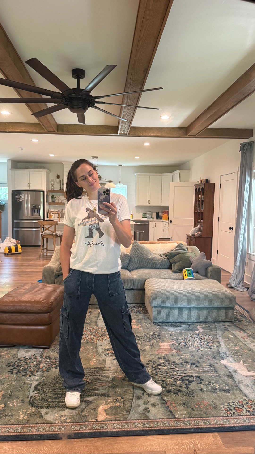 Finally found a pair of sweatpants jeans that I actually likeeee. Love the cargo pockets and they’re SO COMFY 👏🏼🙌🏼

#LTKStyleTip #LTKFindsUnder50