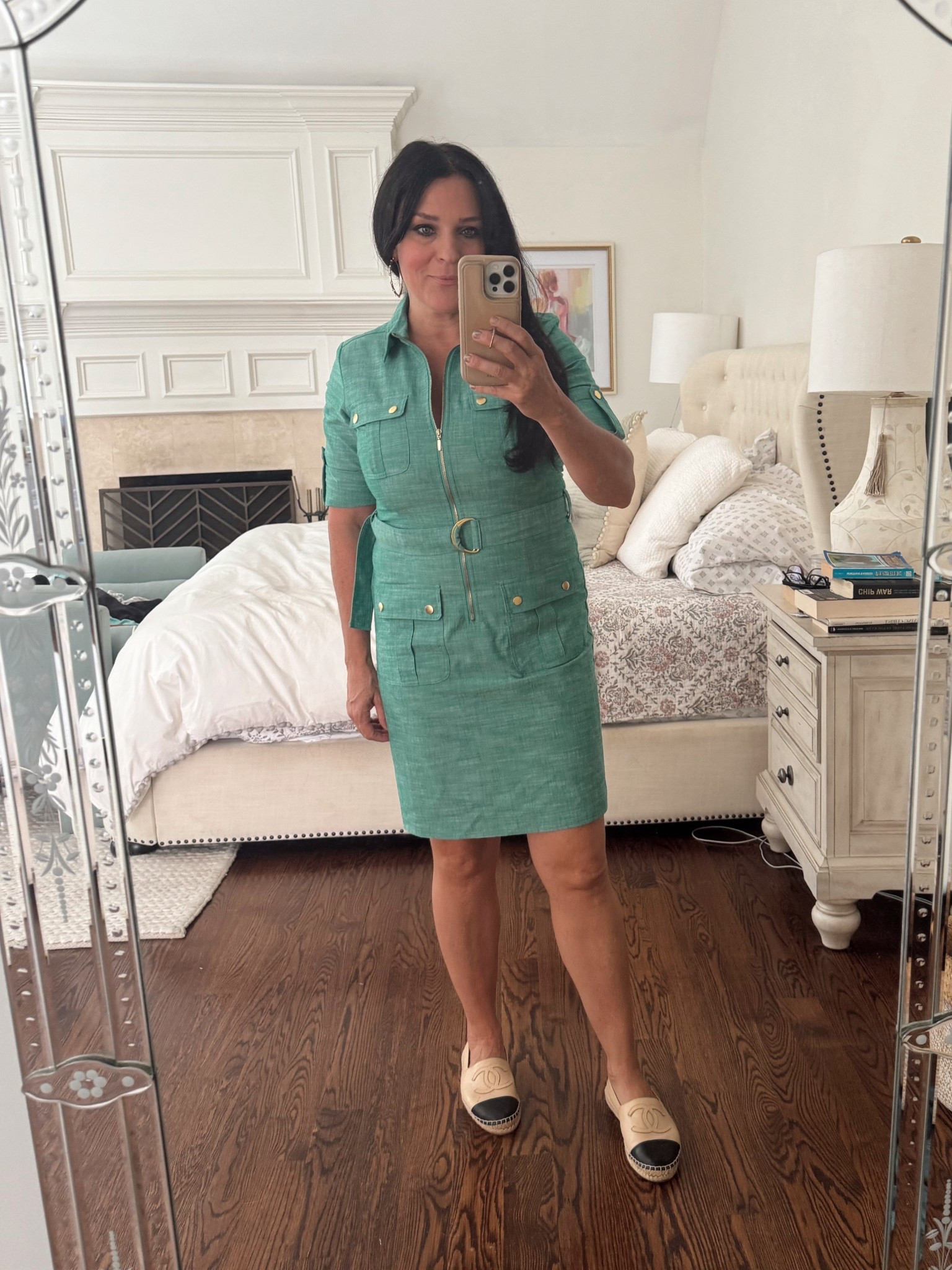 Cargo dress with belt

#LTKWorkwear