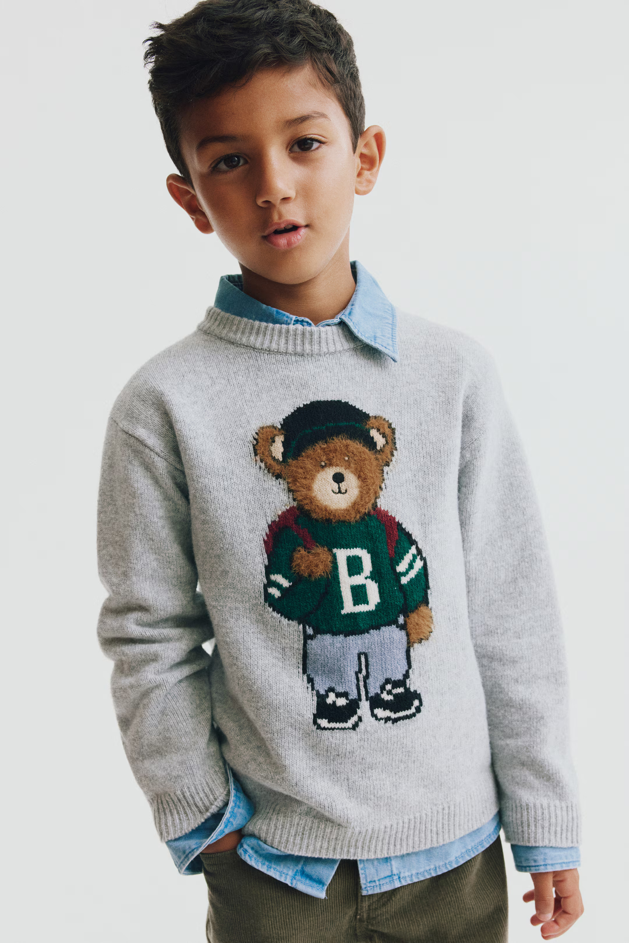Jacquard-knit jumper | H&M (UK, MY, IN, SG, PH, TW, HK)
