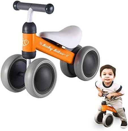 Baby Balance Bike Kids - Indoor Outdoor Toddler Walk Bike, Kids Push Bike, Bicycle for Children A... | Amazon (US)