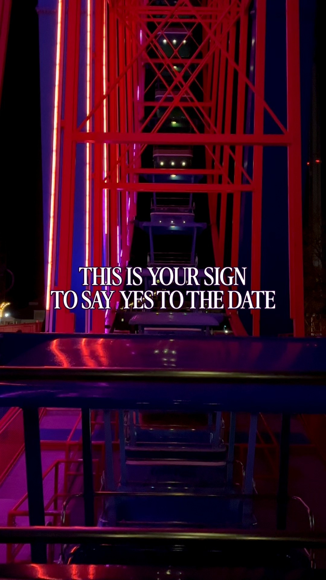 Go on the date! 

#LTKTravel