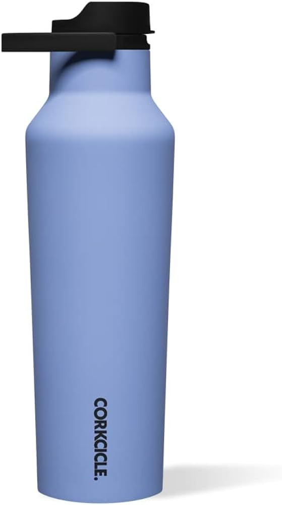 Corkcicle Insulated Canteen Travel Water Bottle, Triple Insulated Stainless Steel, Easy Grip Stra... | Amazon (US)