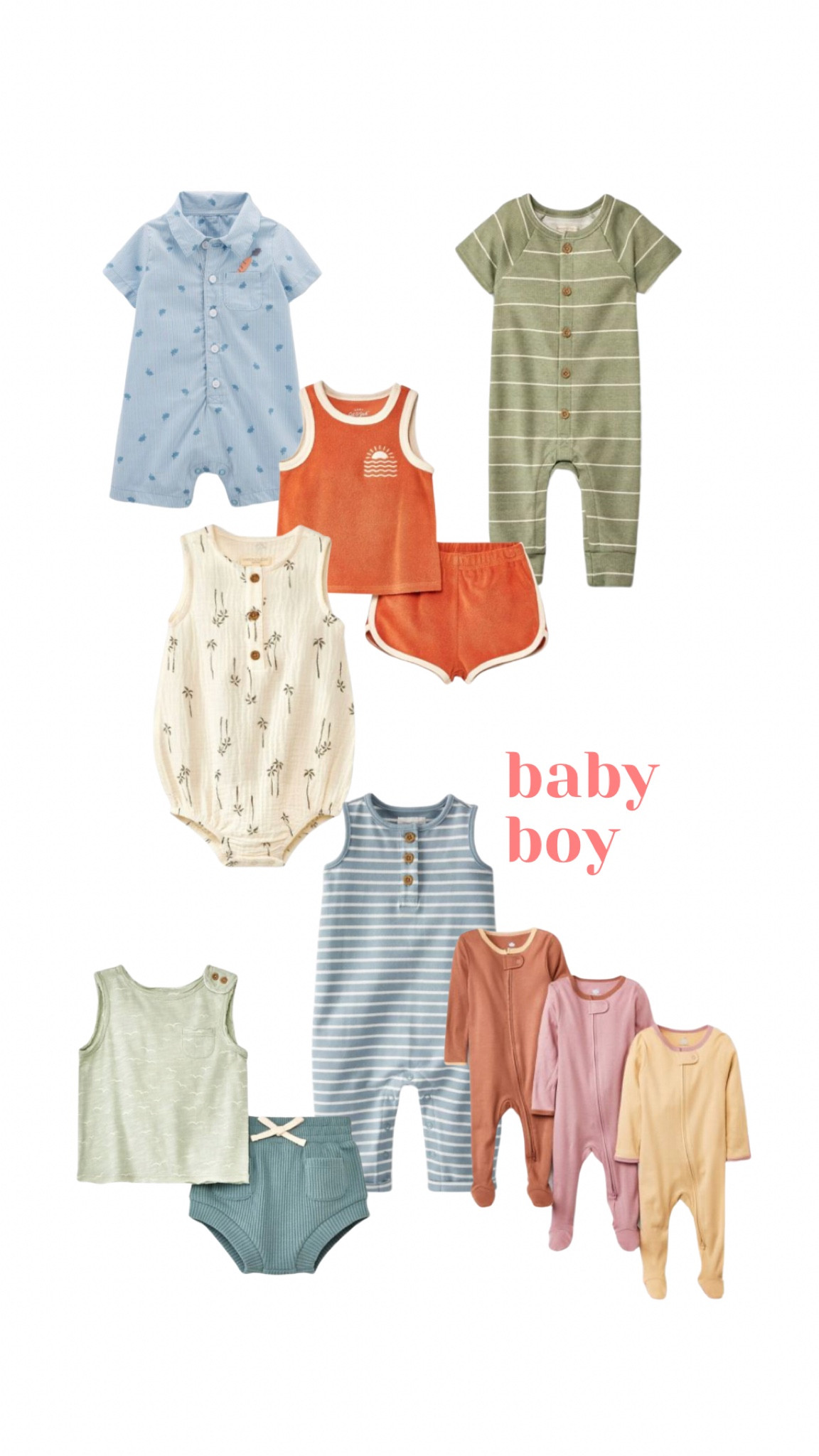 Baby Boy Summer Clothes 

#LTKkids #LTKbaby