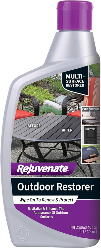Rejuvenate Outdoor Restorer, 16 Ounces, Restores Faded and Weathered Outdoor Surfaces Such As Pat... | Amazon (US)
