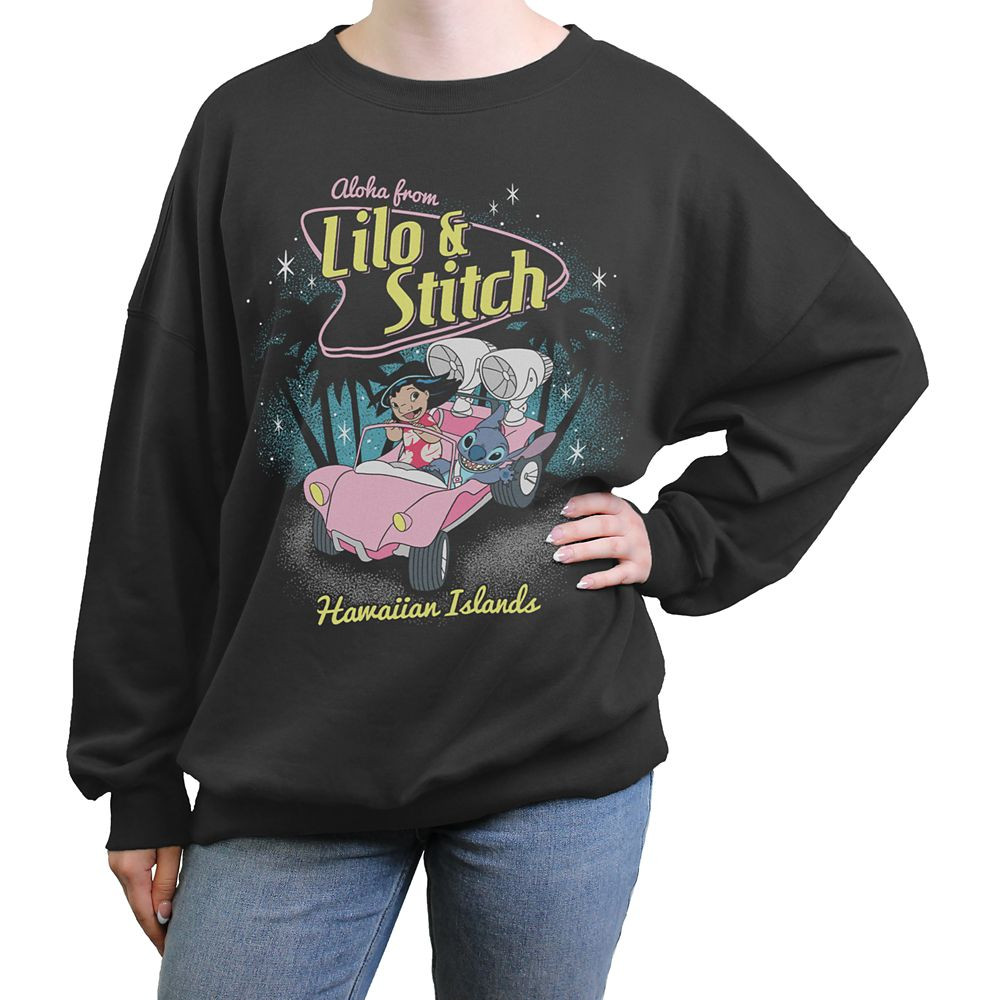Lilo & Stitch Pullover Sweatshirt for Women | Disney Store