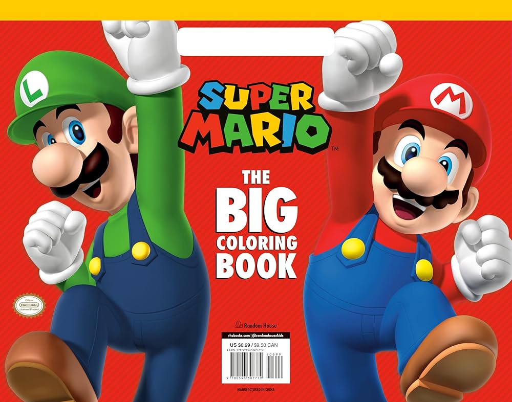 Super Mario: The Big Coloring Book (Nintendo®) | Amazon (US)