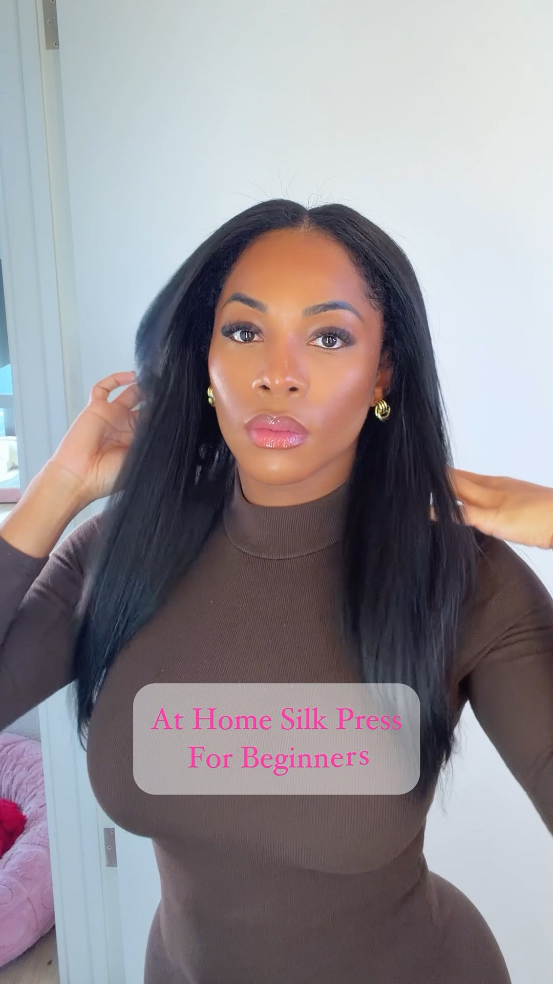 I’m no hair expert but this silk press combo works. 

#LTKBeauty #LTKselfcare