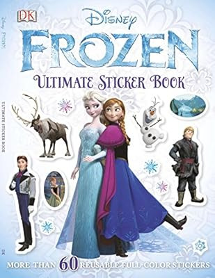 Ultimate Sticker Book: Frozen: More Than 60 Reusable Full-Color Stickers | Amazon (US)
