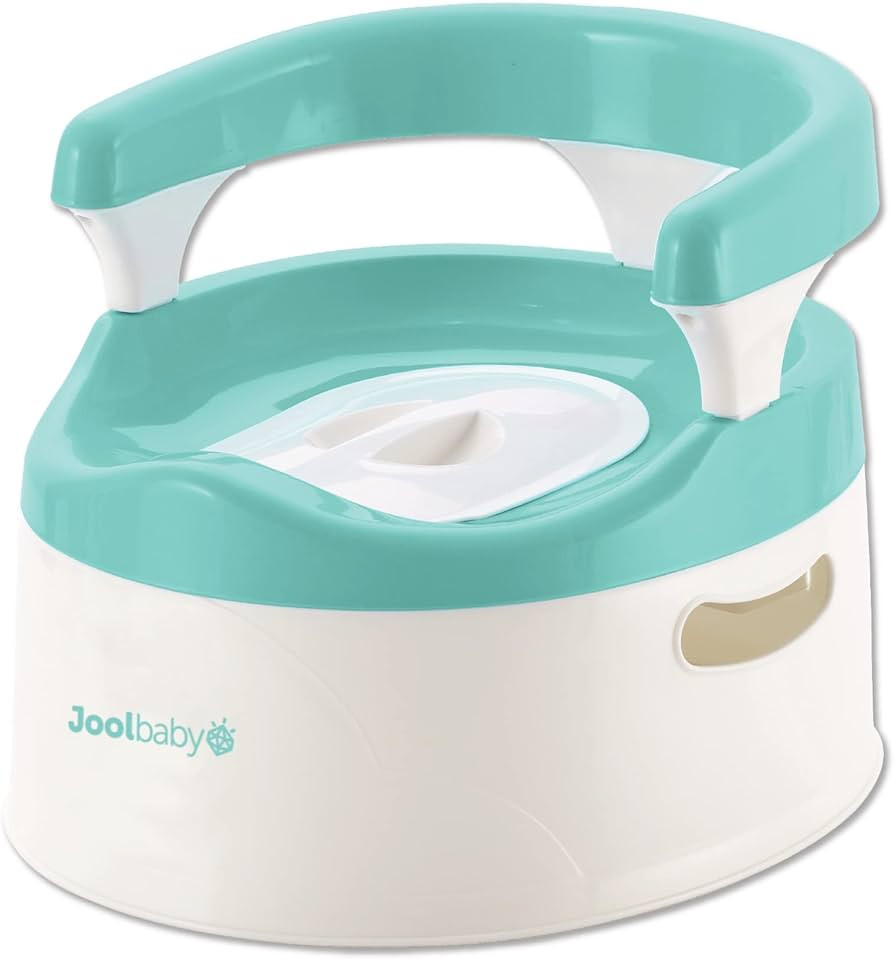 Jool Baby Potty Chair for Toddler Toilet Training - Splash Guard & Back Support (Aqua) | Amazon (US)
