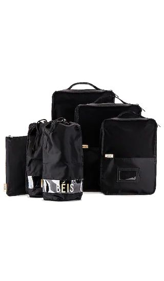 The Packing Cube Set in Black | Revolve Clothing (Global)