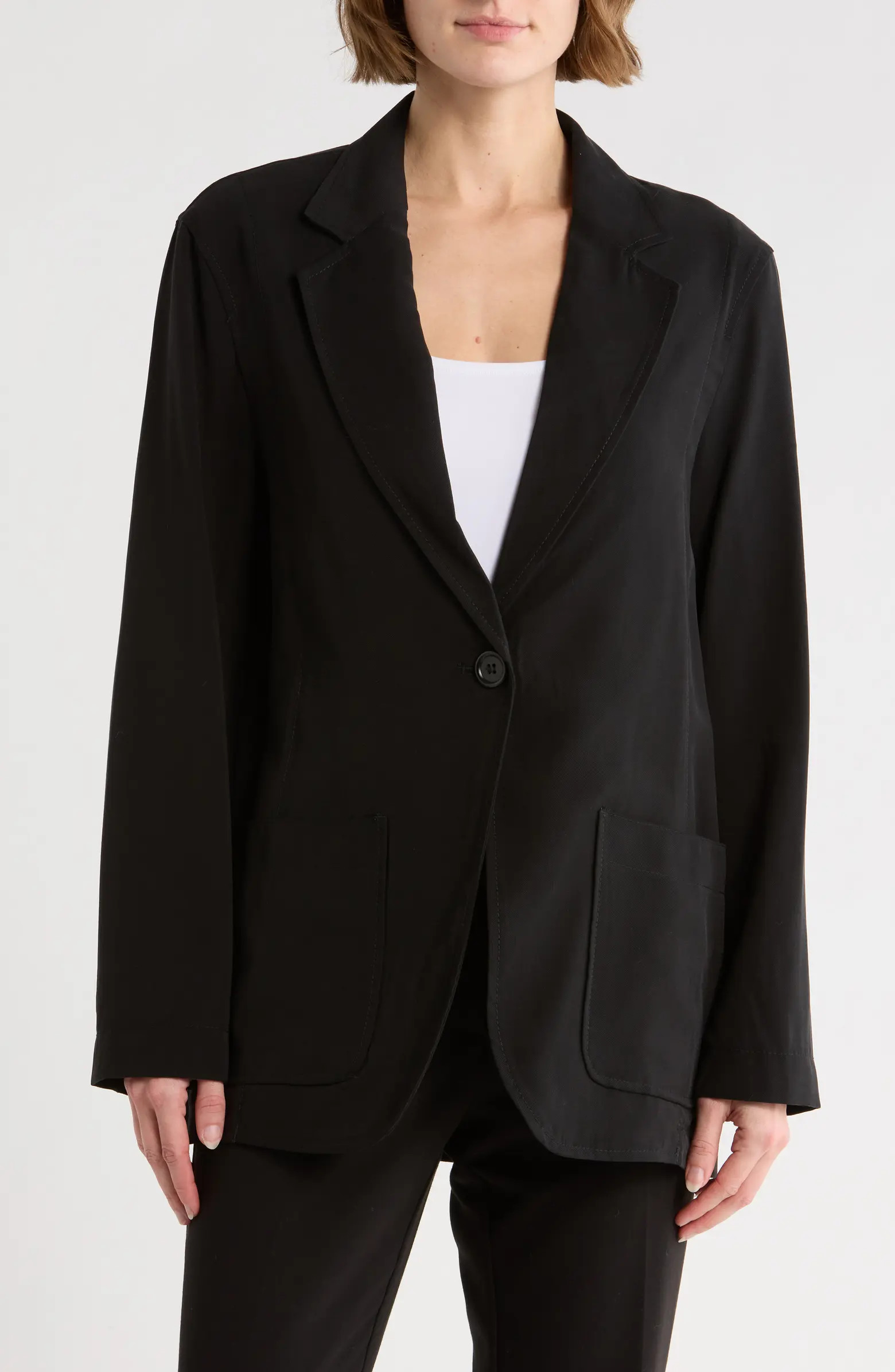 MAX STUDIO Single Button Blazer | Nordstromrack | Nordstrom Rack