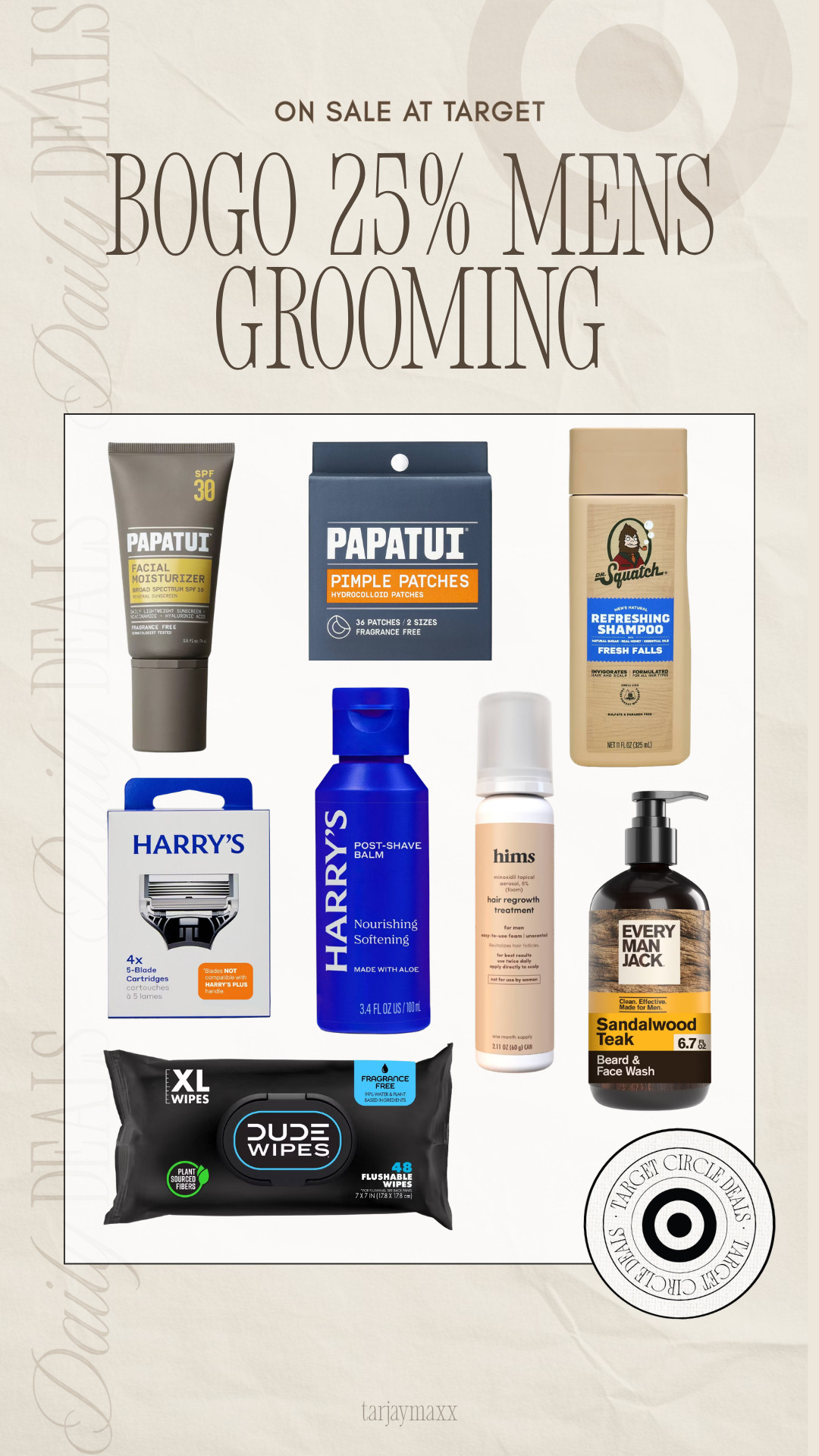 Target Circle Week is the perfect time to stock up on men's grooming essentials 🧴✨ Right now select men's grooming is BOGO 25% off, including skincare, shaving, hair care, beard care, and everyday essentials. If your guy is due for a restock, these deals are worth adding to your cart!

wedding guest dress summer, summer outfits, summer dresses, fathers day gift guide, work outfits, target deals, mens grooming, fathers day gifts, target circle week, skincare deals, beard care, hair care, mens essentials, target finds, self care, deal alert
 

 #LTKBeauty #LTKMens