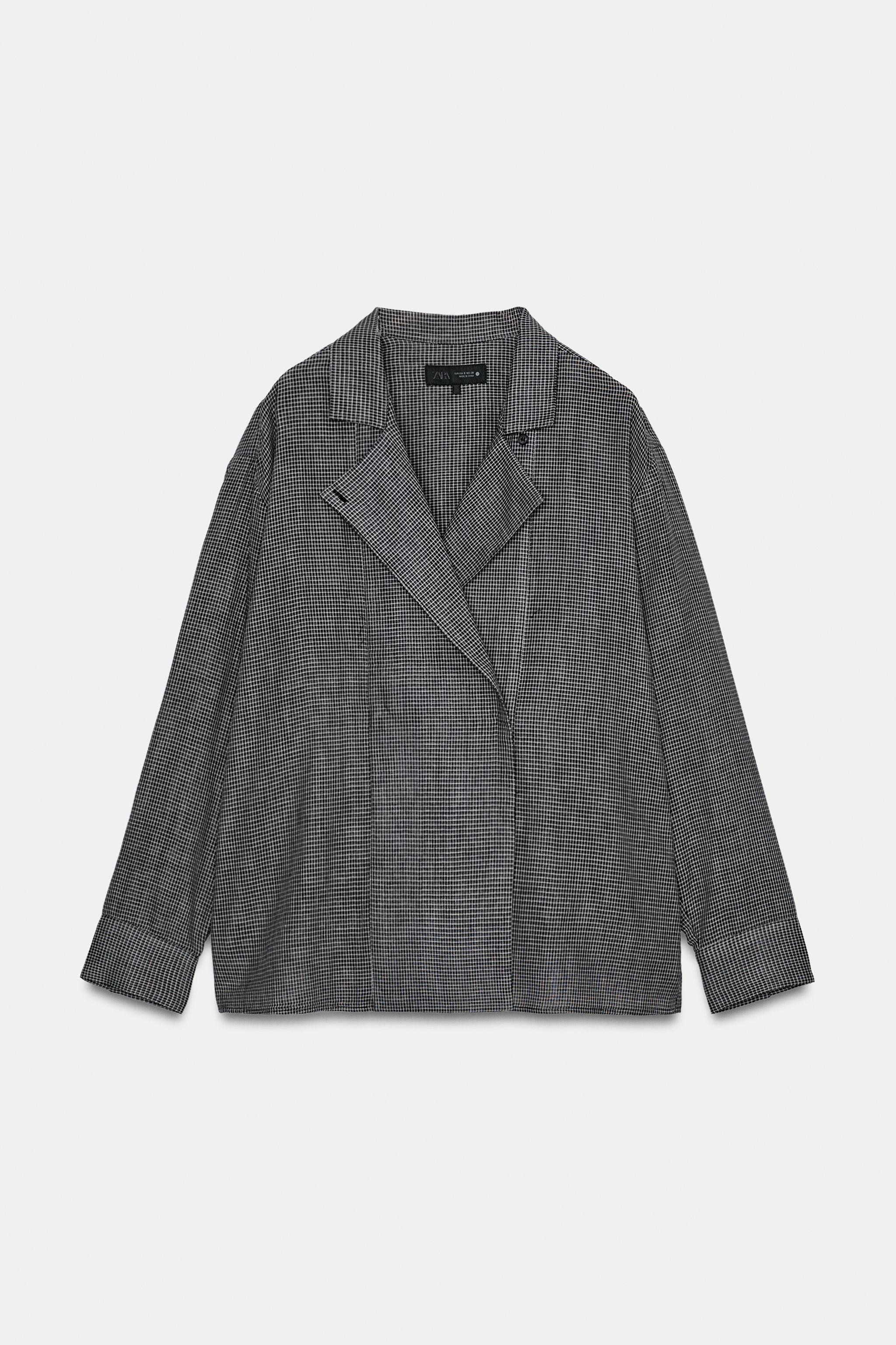 ZW COLLECTION CHECK SHIRT | Zara UK