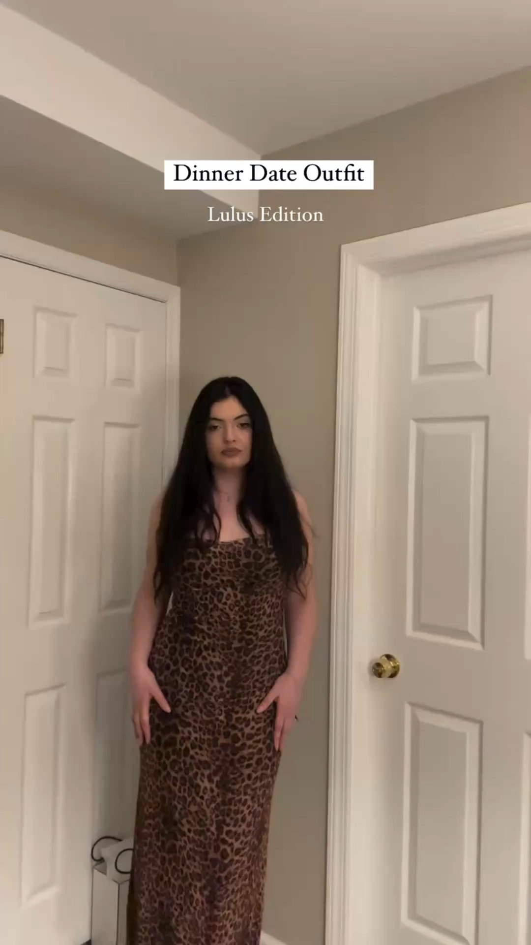 this dress >>> 🐆 @lulus #dinnerdateoutfit #newyork #lulusdress #leopardprintdress 

#LTKSeasonal #LTKShoeCrush #LTKFindsUnder100